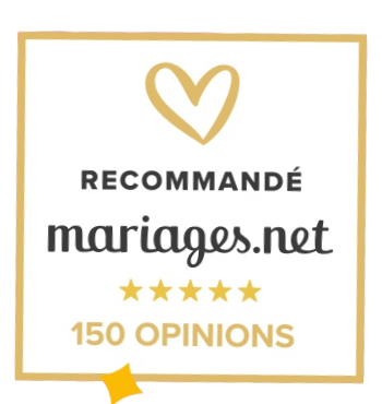 Recommandé par Mariages.net — 150 opinions
